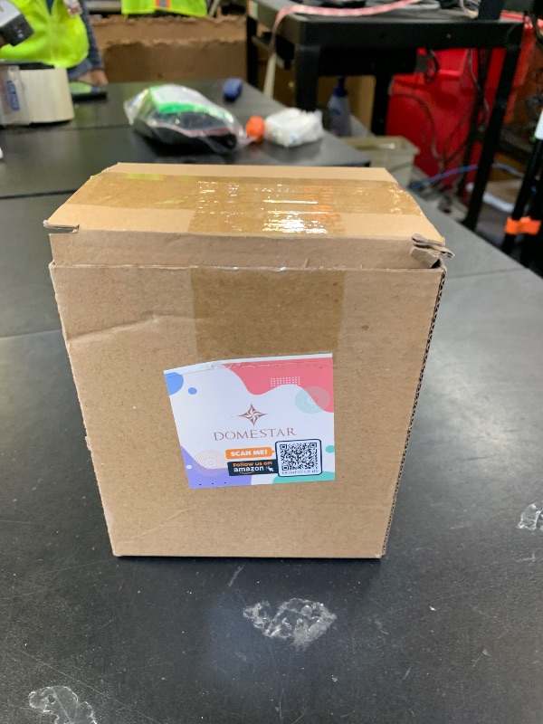 Photo 1 of DomeStar 35PCS Christmas Decorations Mini Christmas Tree with String Lights?Winter Village Accessories Bottle Brush Trees DIY Crafts Gifts Party Favors