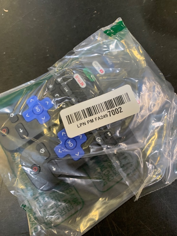 Photo 1 of (Pack of 2) Replacement for Roku TV Remote Control, Compatible with TCL Roku/Hisense Roku/Onn Roku/Roku Built-in Smart TVs. (Not Compatible with Roku Sticks or Box).
