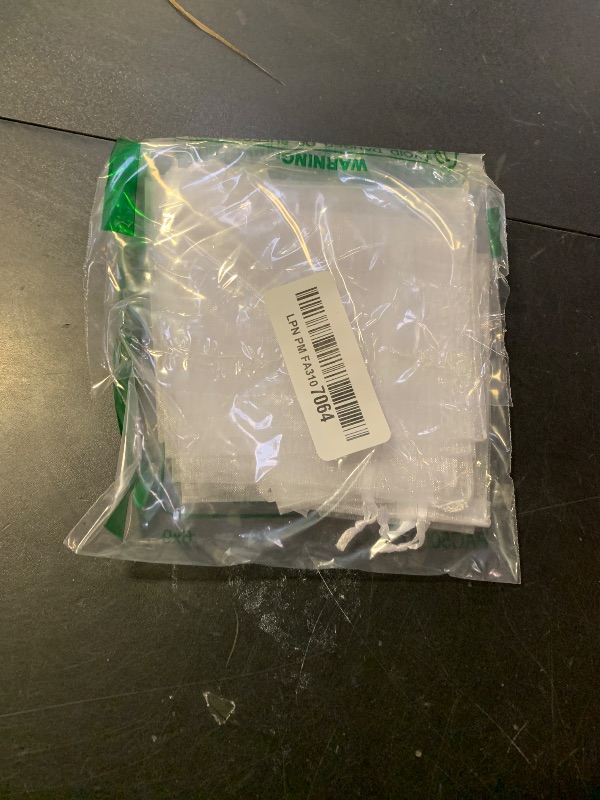 Photo 1 of 10 Mesh Soap Bags for Soap Bars - RAQEHO 4"X6" Hanging Dry Organza Bags Bar Soap Pouch Saver Bag Sock Bar Scrubber Pouch Exfoliating Foaming Net Mesh Exfoliating Net Shower Washing Body Gift Packaging