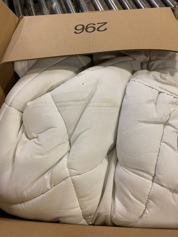 Photo 1 of *USED** Serta ComfortSure California King Mattress Cover, Fitted Pillow Top Mattress Pad, Super Soft and Breathable Quilted Cotton Protector with 18" Elastic Deep Pockets for Secure Fit, White