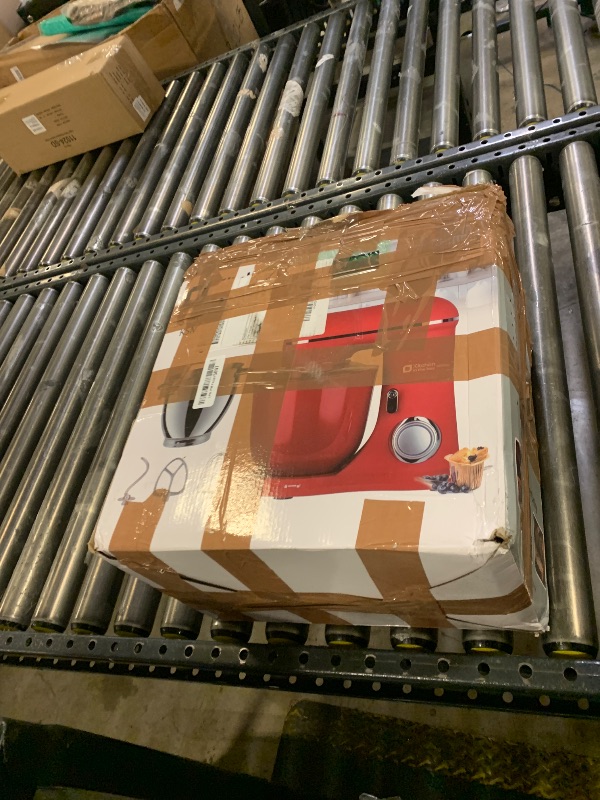 Photo 1 of *NONFUNCTIONAL** Kitchen in the box Stand Mixer, 4.5QT+5QT Two bowls Electric Food Mixer, 10 Speeds 3-IN-1 Kitchen Mixer for Daily Use with Egg Whisk,Dough Hook,Flat Beater (Turquoise Green, 5QT)