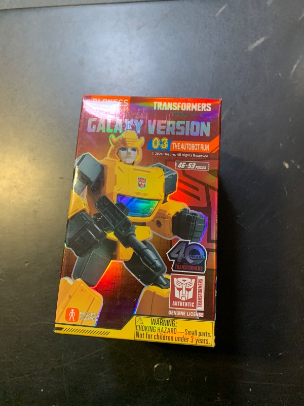 Photo 1 of *USED/INCOMPLETE** BLOKEES Transformers Galaxy Version 03 The Autobot Run