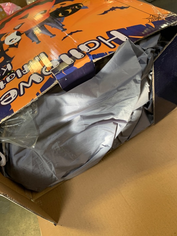 Photo 1 of 14FT Giant Halloween Inflatable Pumpkin King, Holiday Blow Up Outdoor Decorations Build-in LED Lights for Halloween Party Supplies, Yard Indoor Outdoor Garden Lawn Patio