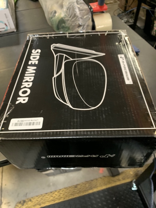 Photo 1 of (1PCS) Driver and Passenger Side Power Door Mirror - Compatible with Honda HR-V HRV 2016-2022 - Non-Heated Manual Folding Black Outside Rear View Mirror - Replace# 76258T7W305, 76208T7W305