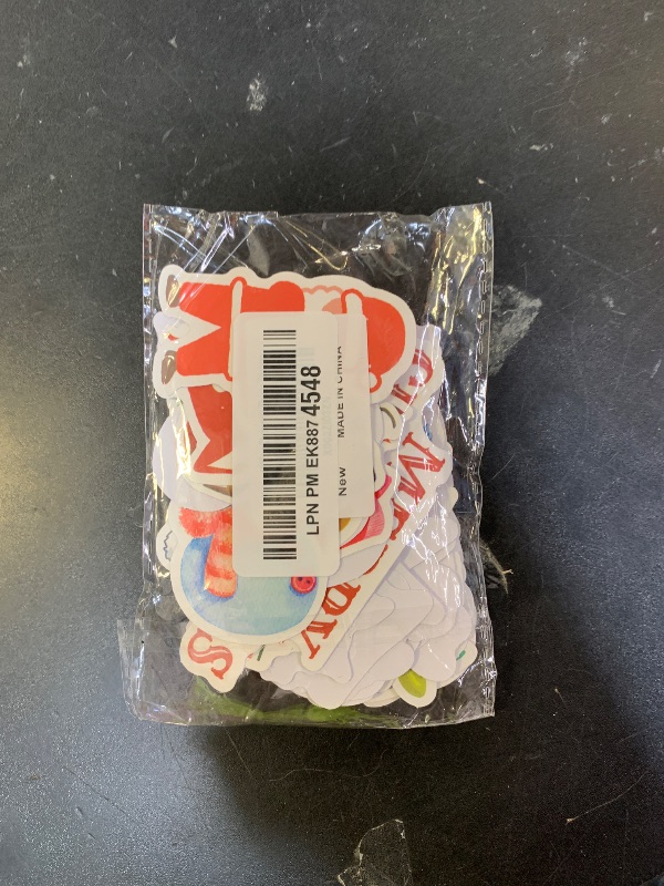 Photo 1 of 100PCS Christmas Theme Stickers, Non-Repeating Vinyl Waterproof Holiday Stickers, Holiday Gifts for Kids and Teens, Xmas Party Favorite, Stocking Stuffers for Kids Toddlers Teens Boys Girls