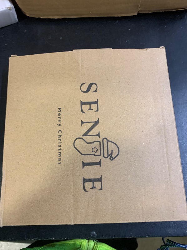 Photo 1 of 10Pcs Large Velvet Christmas Tree Bows, 20in x 8in Premade Vintage Ribbon Tree Topper Bows Ornaments for Staircase Garland Wreath Holiday Home DIY Crafts Decorations, Khaki