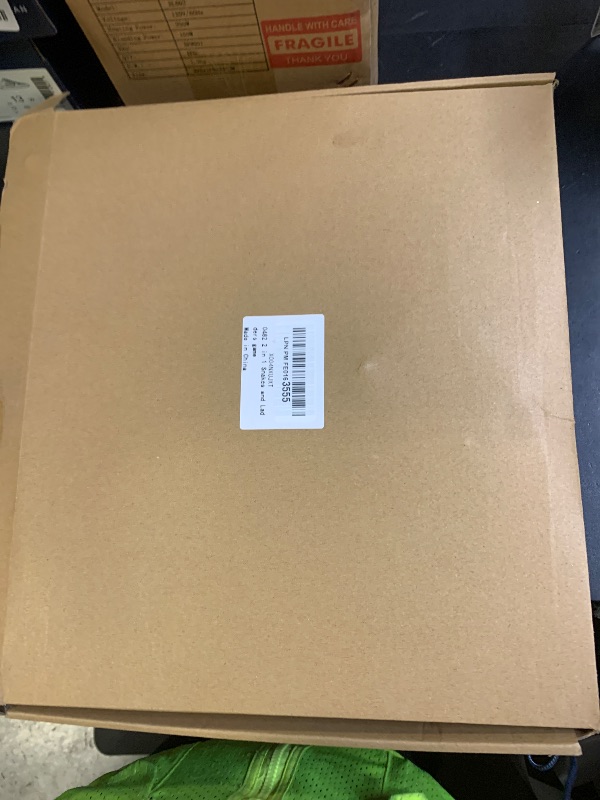 Photo 1 of 12 Inch Wooden 2-in-1 Ludo & Snakes Board Game, Reversible Travel Set with Storage Bag & Organizer Box (All-in-One Storage)