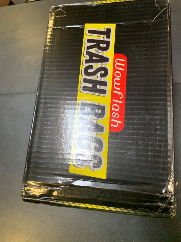 Photo 1 of 100 Count 55-60 Gallon Trash Bags, Sturdy & Tear-Resistant Commercial Can Liners 55 Gallon, Large Garbage Bags, Large Black Trash Bags for Commercial, Lawn and Leaf Bags