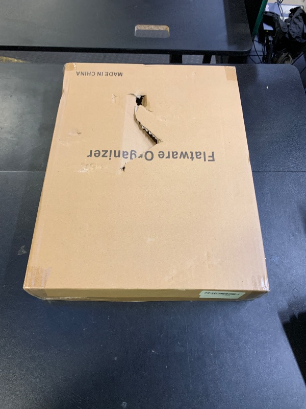 Photo 1 of **INCOMPLETE** Thalomely Bamboo Kitchen Drawer Organizer, Expandable Utensil Organizer with Removable Knife Block, Cutlery Tray Holder with Divider, Adjustable Silverware Organizer, Wood Tableware Dividers Storage