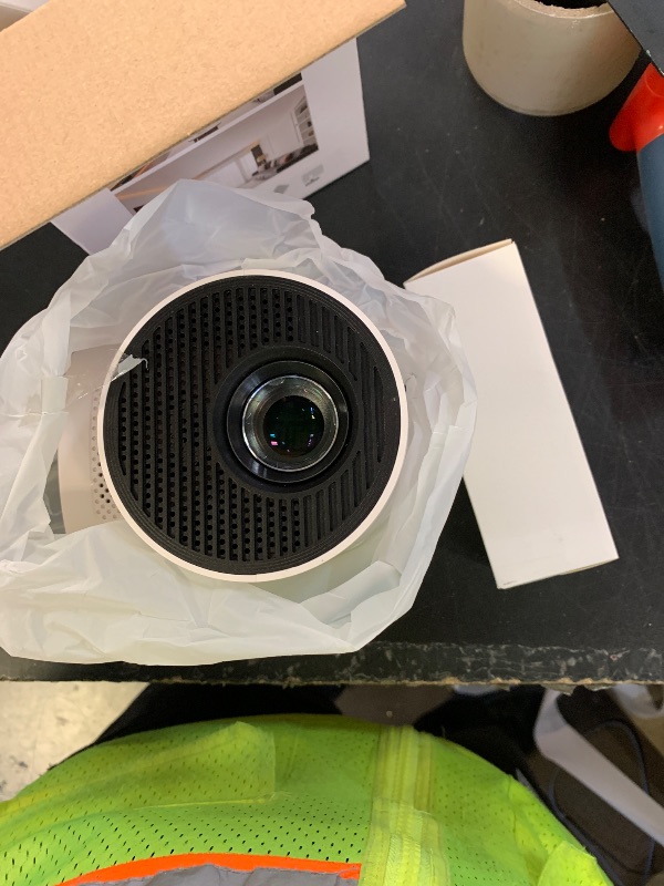 Photo 1 of [Electric Focus]Mini Portable Projector with 4K Support, Bluetooth 5.4 WIFI6, 5watt Sound Base Speaker, 260 ANSI, Android 11, 210° Rotation , Auto Keystone Correction Video Projector HY300 PLUS