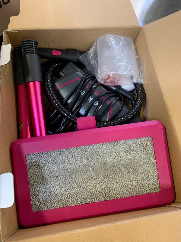 Photo 1 of 12-in-1 Steam Mop, Steam Cleaner Detachable, Extendable Hose, 23FT Power Cord, 440ml Removable Tank, 260°F Floor Steamer, 3-Level Control, Multi-Purpose for Hardwood, Tile, Grout, Windows, Kitchen