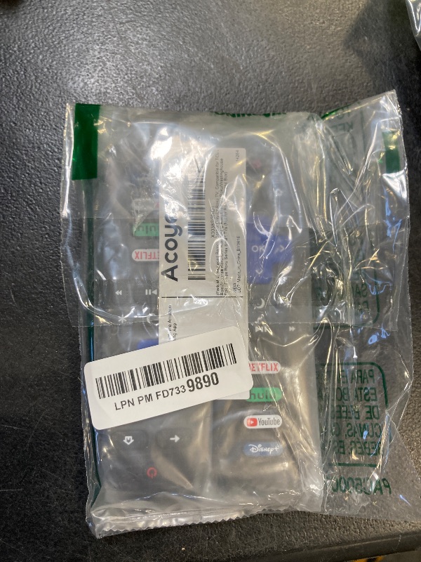 Photo 1 of (Pack of 2) Replacement Remote Control Only for Roku TV, Compatible for TCL Roku/Hisense Roku/Onn Roku/Sharp Roku/Element Roku/Westinghouse Roku/Philips Roku Smart TVs (Not for Roku Stick and Box)