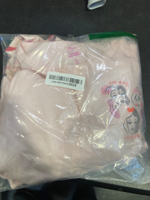 Photo 1 of Amazon Essentials Disney | Marvel | Star Wars Women's Flannel Pajama Sleep Sets, Ultimate Princess - Womens, Medium