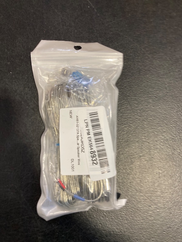 Photo 1 of AH81-02137A Speaker Wire/Cords for Samsung Home Audio Sound Bar HT-E5500W HT-E6500W HT-E6730W HT-F5500W HT-F6500W HT-F9730W HT-FM65WC HT-H5500W HW-KM57C HW-Q750 Rear Speaker Wire (2 * 4meter-Long)