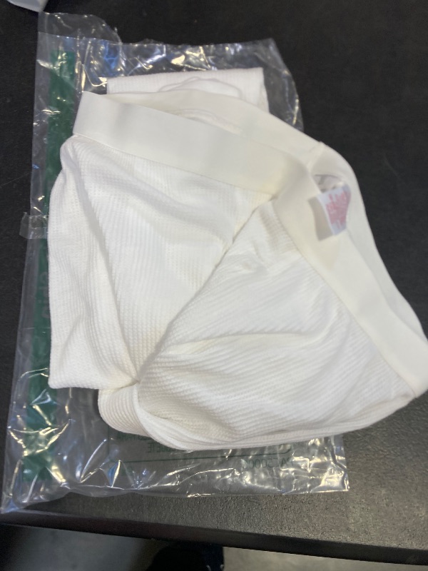 Photo 1 of Amazon Essentials Thermal Long Johns pants for Men, Large, White