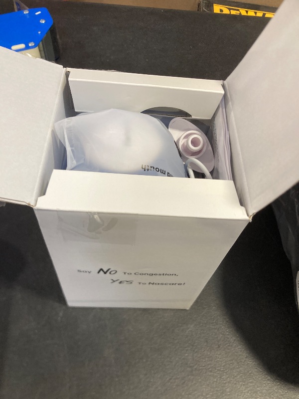 Photo 1 of Henavix Advanced Nasal Irrigation System, Rechargeable Sinus Rinse Kit with 1 Nose Cleaner and 15 Salt Packets, Self-Cleaning Nasal Irrigator, Safety-Protection for Congestion Relief & Nasal Rinse