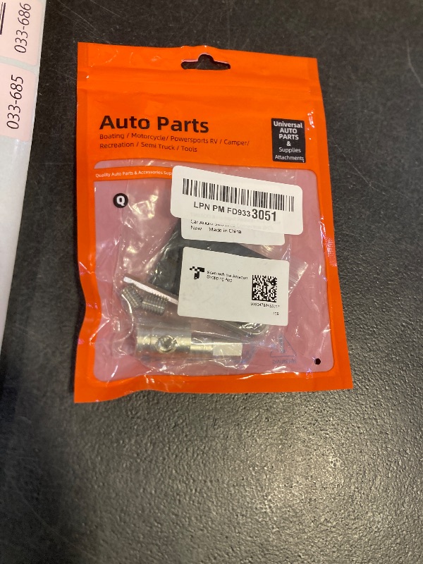 Photo 1 of Amp Input Reducer 4Gauge to 4Gauge Car Audio Amplifier Wire Terminal Connectors Brass 2PCS with Heat Shrink Tubing