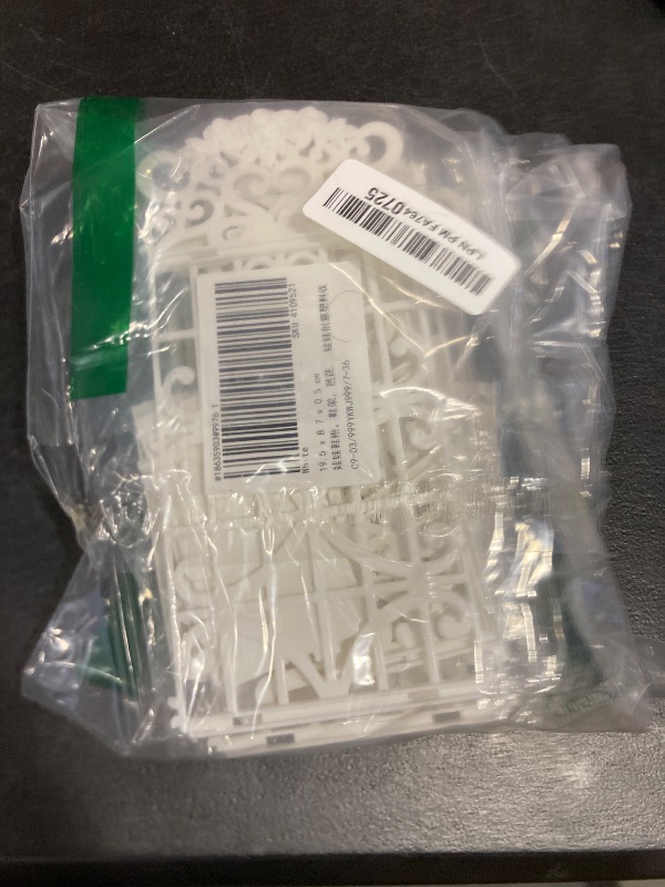 Photo 1 of 3 Pcs Plastic Doll Shoes Rack - White Dollhouse Shoe Organizer for Kids, Doll Accessories Storage, Furniture Playset