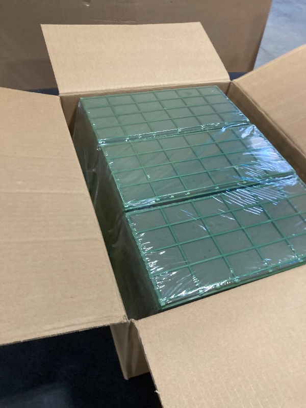 Photo 1 of 6PCS Floral Foam Cage, Floral Foam, Foam for Flower Arrangements, Wet Foam for Fresh Flowers, Floral Arrangement Supplies, Floral Cage for Table Wedding Decor, 11.7 X 4.6 X 3.1 Inches