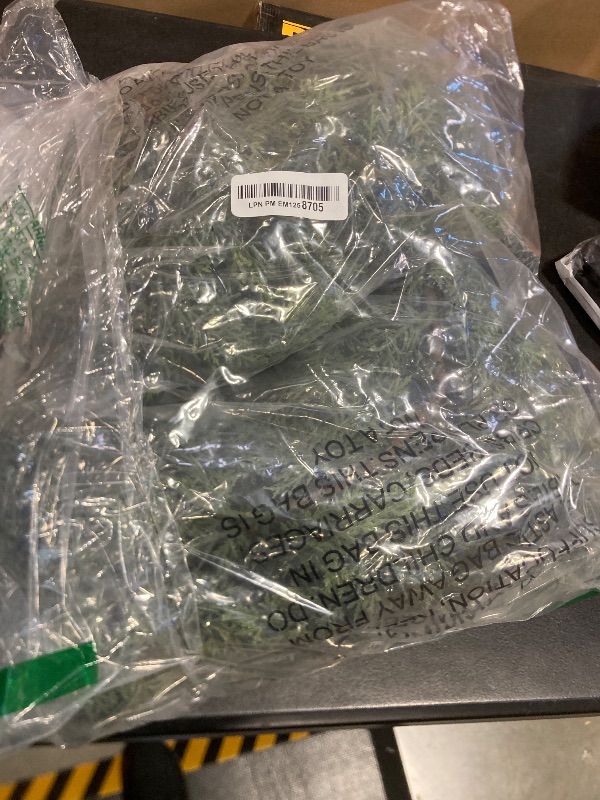 Photo 1 of 2PCS 9FT Christmas Cedar Garland with 100 Led Lights, Full 240 Pine Branches, Realistic Garland Artificial Greenery for Fireplace,Wall Indoor Outdoor Decorations