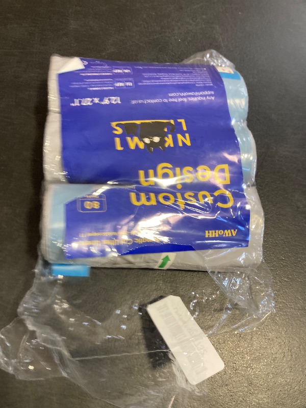 Photo 1 of 80 Count Cat Litter Box Bags for NeakasaM1 Petpivot Autoscooper 11 Open-Top Self-Cleaning Cat Litter Boxes, Leak-Proof Drawstring Trash Bags Replacement, Unscented, 27" x 13", Holds 23 lbs