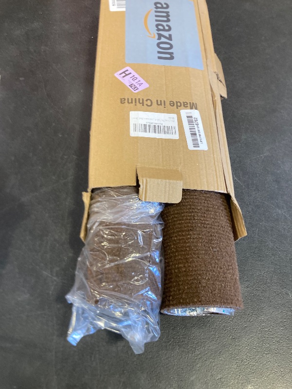 Photo 1 of 2Pack Total 78.7"x15.8" Cat Scratch Mat for Cat Couch Furniture and Wall Protector | Trimmable Self-Adhesive Carpet Climb Cat Scratcher for Covering Cat Tower and Replacement Pads (Brown)