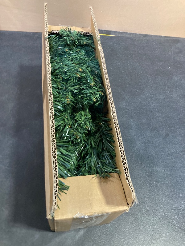 Photo 1 of 3ft Artificial Christmas Tree with Gold Tree Topper Star, Mini Xmas Pine Tree with 4-Leg Stable Plastic Base, Small Tabletop Christmas Decoration for Home Office Holiday Party Indoor Use