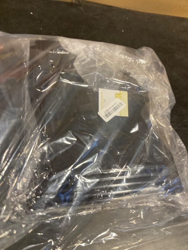 Photo 1 of 8 Pack Extra Large Plastic Serving Trays for Party - 16 x 11 Black Large Serving Tray - Heavy Duty Black Plastic Trays for Food - Rectangular Party Serving Trays and Platters