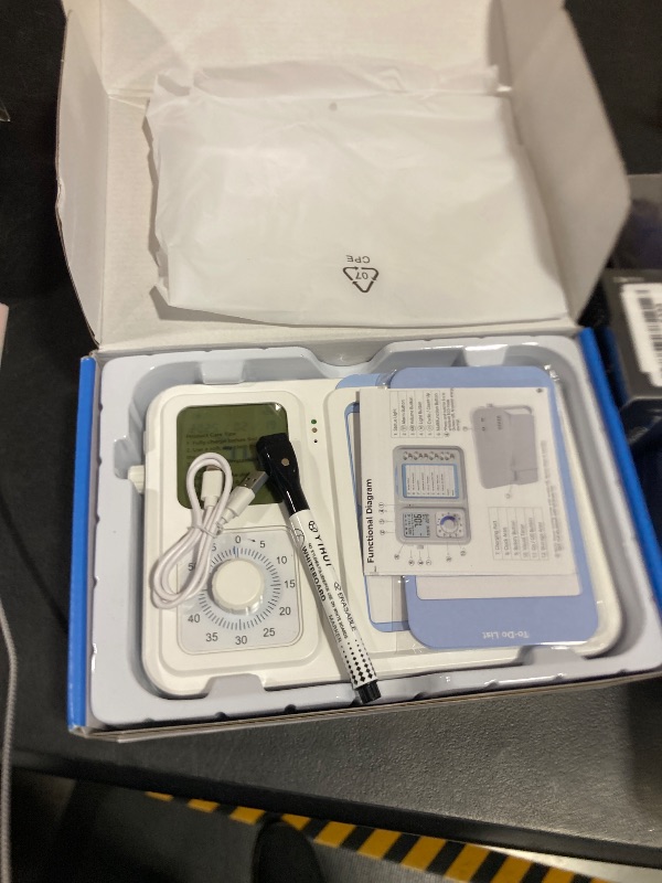 Photo 1 of 3-in-1 Visual Timer & ADHD Tool for Kids|Adults, Task Timer with Chore Chart Board, Visual Schedule for Kids with Autism, Daily Checklist for Home, School, Classroom, Desk