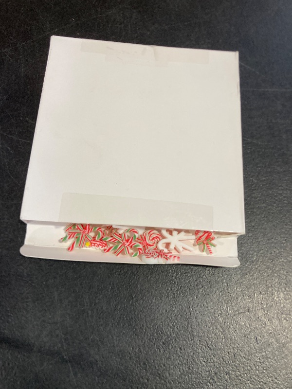 Photo 1 of 60 Pcs Mini Christmas Lollipop Candy Resin Charms for Crafts, 1 Inch Red and Green Miniatures, DIY Holiday Decor Supplies, Xmas Tree Ornament Embellishments, Party Craft Accessories