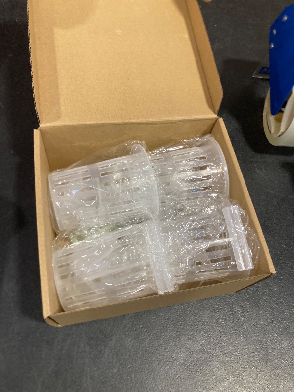 Photo 1 of 2025 New Upgraded Large Aquarium Plant Holder with 1.57-inch Extension Hooks and Suction Cups for Fish Tank Aquaponic Plant Cultivation and Aquascape Accessories Decorations (4 PCS) Transparent