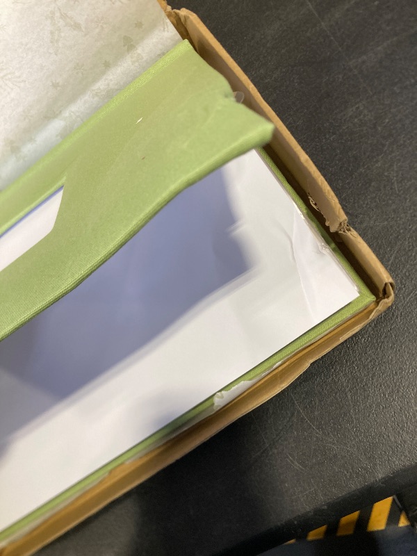 Photo 1 of 1DOT2 Photo Album 4x6 Hold 402 Photos with Memo Slip-in Pockets Photo Book, Linen Cover Picture Photo Albums with Writing Space for Wedding Family Baby Vacation Mother's Day Sage Green