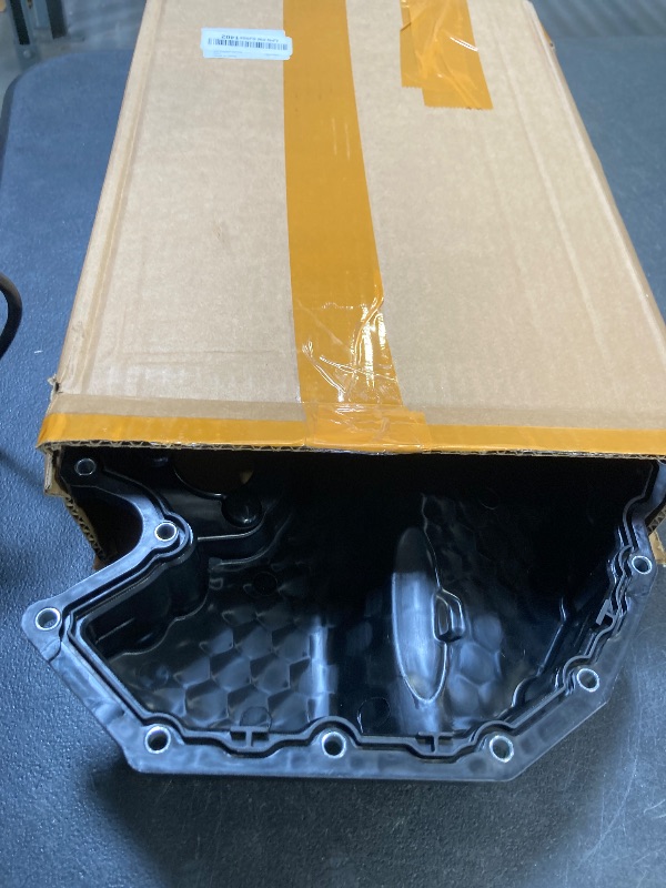 Photo 1 of 06K103600R Aluminum Engine Oil Pan Compatible for Golf Ti-guan A3 TT SEAT Leon Q3 1.8/2.0T Engine Oil Pan Replace A0141A0019 06K103600D 06K103600AE A0141A0019 Upgrade Aluminium Lower Engine Oil Pan