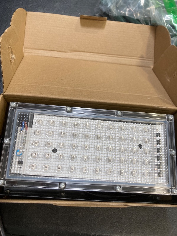 Photo 1 of 2 Pack 50W LED Black Light, Blacklight Flood Light for Glow Party IP66 Waterproof, Outdoor Black Lights with Switch&Plug for Halloween, Glow in The Dark, Neon Party, Fluorescent Poster, Birthday