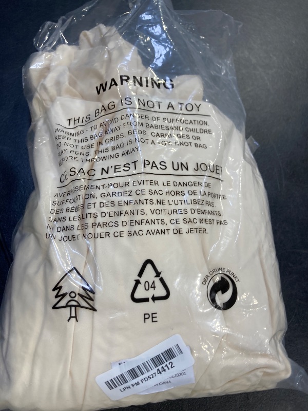 Photo 1 of 1 Pack Ivory Round Spandex Tablecloth for 60 Inch/5FT Tables - Stretchy Table Cloth with Skirt Wrinkle-Free Fitted Tablecloth for Wedding Birthday Party Home Decoration