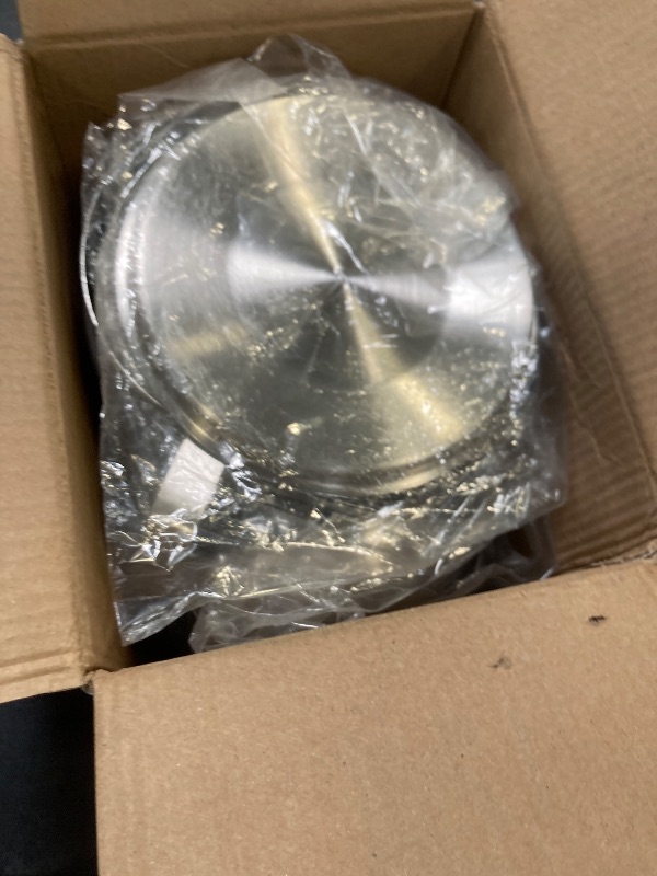 Photo 1 of 119oz 304 Stainless Steel Deep Fryer Pot with Basket & Strainer, Large Capacity Bacon Grease Container for Kitchen,Frying, Cooking, Camping,Oil Filter Container - Dishwasher Safe (119oz/3.5L/3.7Qt)