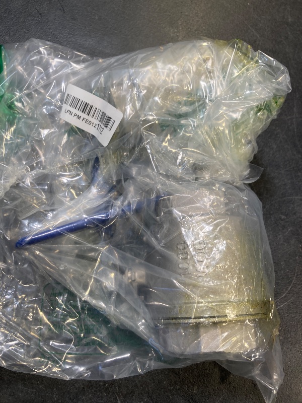 Photo 1 of 2 Pack 304 Stainless Steel Ball Valves, 2" NPT Female with Locking Handle Heavy Duty 1000 WOG Shut Off Valve for Home and Industrial (2 Inch)