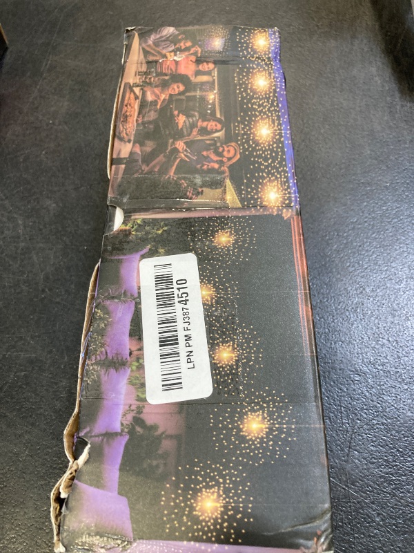 Photo 1 of 5 Pack Solar Starburst Sphere Lights, 200 LED Firework Light, 8 Modes Dimmable Waterproof Hanging Copper Wire Fairy Light for Patio Parties Halloween Christmas Decor (Warm White)