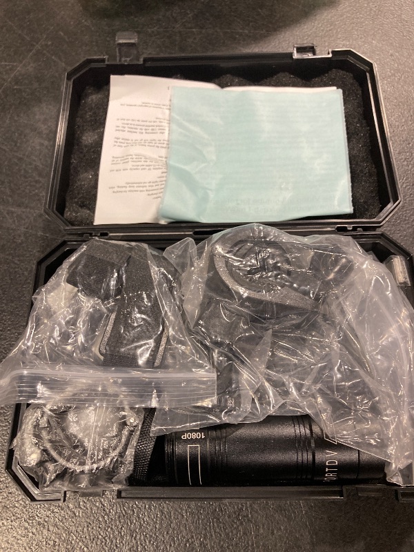 Photo 1 of Ablebro  Camera,1080P Full HD Sports Action Video Camera for Clay Shooting and Hunting Helmet Cam Body Mounted Cameras Hunting Action Camera Under Scope Rail Mount Airsoft Gun Cam