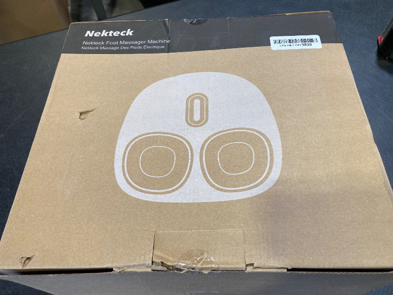 Photo 1 of Nekteck Shiatsu Foot Massager Machine with Soothing Heat, FSA Eligible Air Compression Deep Kneading Therapy, HSA Massage Tools Improve Blood Circulation Foot Wellness, Fits Size Up to US 11