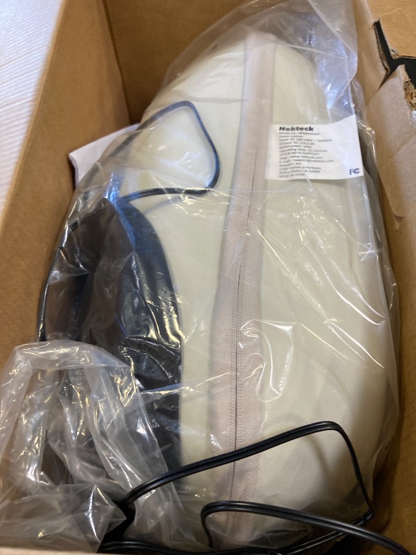 Photo 1 of Nekteck Shiatsu Foot Massager Machine with Soothing Heat, FSA Eligible Air Compression Deep Kneading Therapy, HSA Massage Tools Improve Blood Circulation Foot Wellness, Fits Size Up to US 11