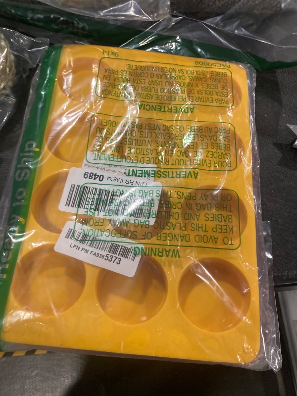 Photo 1 of 2PCS Silicone Cookie Chocolate Molds, Vituer 12-Cavity Round Silicone Baking Mold for Oreo, Candy, Chocolate, Cookie, Mini Cake and Jelly, Dishwasher Safe (Red+ Orange)