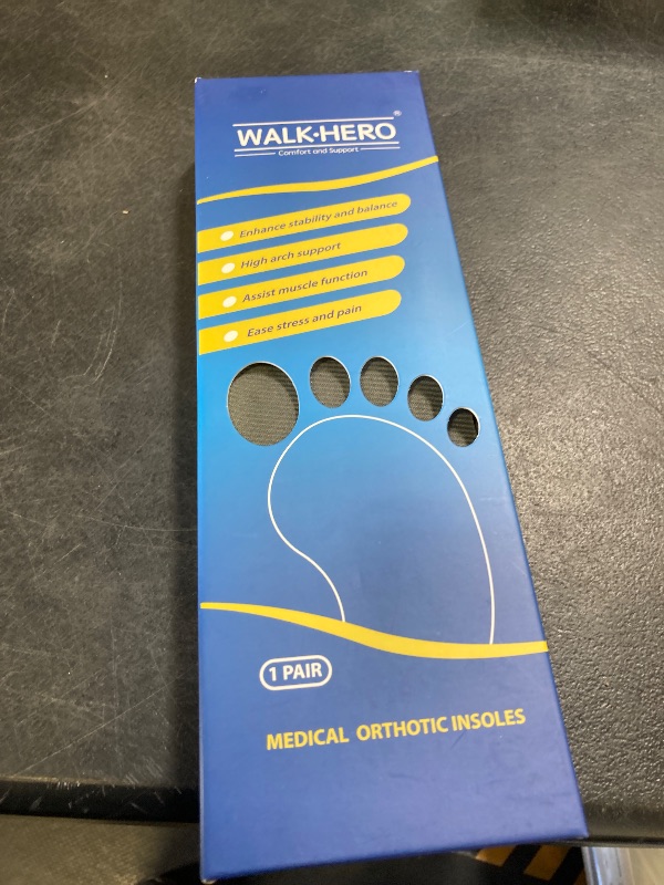 Photo 1 of Plantar Fasciitis Feet Insoles Arch Supports Orthotics Inserts Relieve Flat Feet, High Arch (Mens 11-11 1/2 | Womens 13-13 1/2)