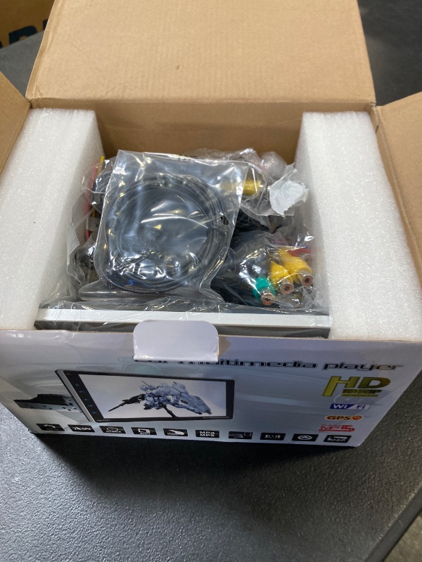 Photo 1 of 2G+64G Android 13 Single Din Car Radio Car Stereo Wireless Carplay Android Auto, Rimoody 9 Inch Touch Screen 1 din with WiFi GPS Navigation Bluetooth FM Radio + Backup Camera