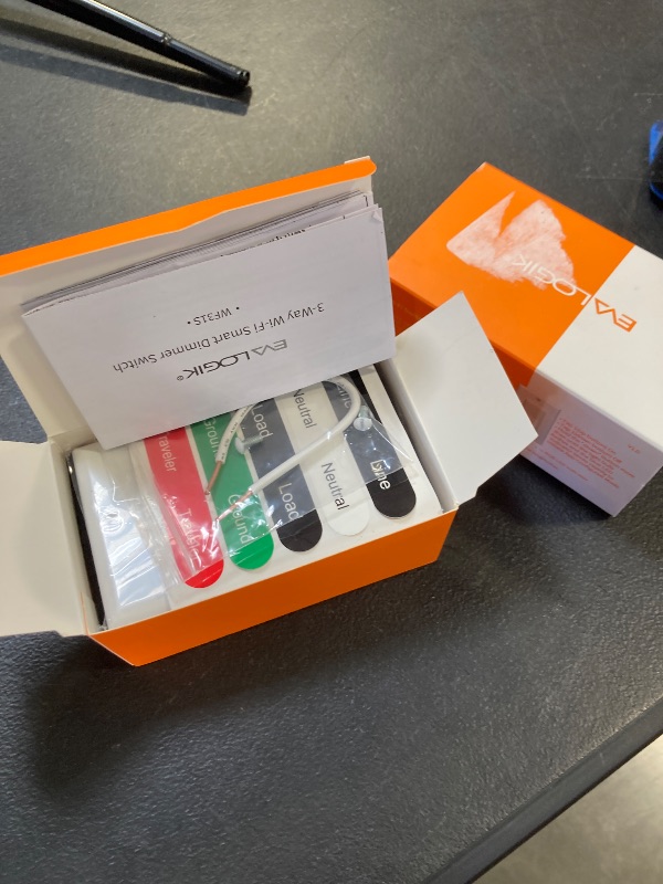 Photo 1 of 3-Way Smart WiFi Dimmer Light Switch, in-Wall, No Hub Required, Compatible with Alexa and Google Home (WF31S)