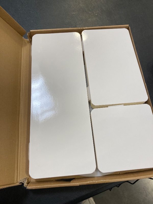 Photo 1 of 3PCS Cylinder Stands for Party with Acrylic Plates, Foldable Cylinder Pedestal Stand, Buffet Risers, Food Risers for Buffet Table, Weddings, Baby Showers, Birthday, Events Centerpieces Decor (5.9"+9.8"+15.7")