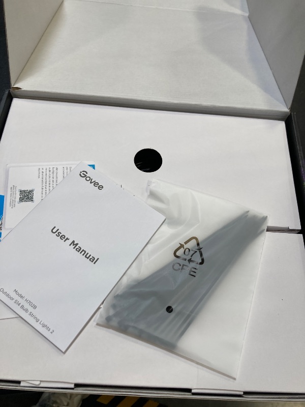 Photo 1 of Bulb Outdoor String Lights 2, 96ft Smart RGBIC Warm White Patio Lights with 30 LED Bulbs, 111 Scene Modes for Outdoor Decor