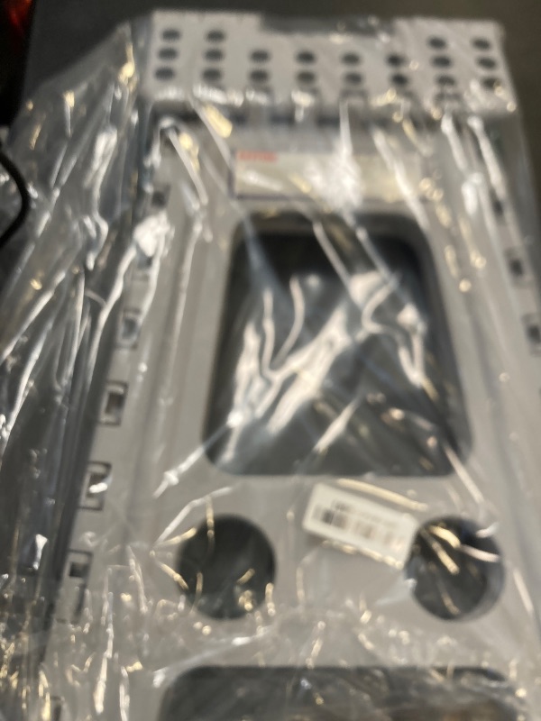 Photo 1 of ACKO Folding Step Stool Foldable 17.5 Inch 400 lbs Capacity, Plastic Stools for Adults and Kids, Collapsible Stools for Kitchen, Stepping Stool with Handle(Grey)