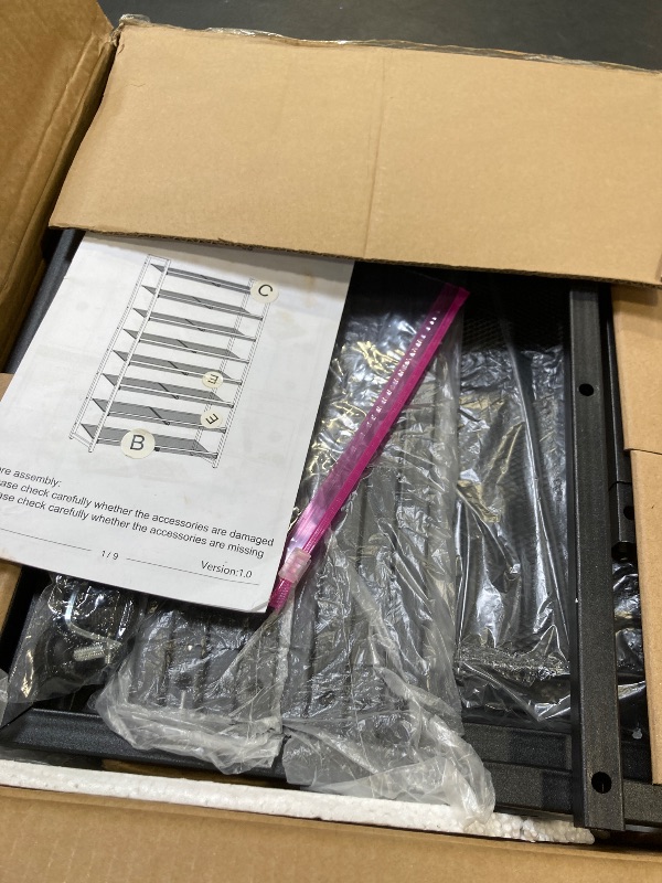 Photo 1 of MILEFA Shoe Rack, 8-Tier Metal Shoe Organizer, Tall Shoe Rack for Closet,entryway,Garage, with Adjustable Flat or Angled Shelves, 32-40 Pairs,Shoes That can accommodate The Whole Family.