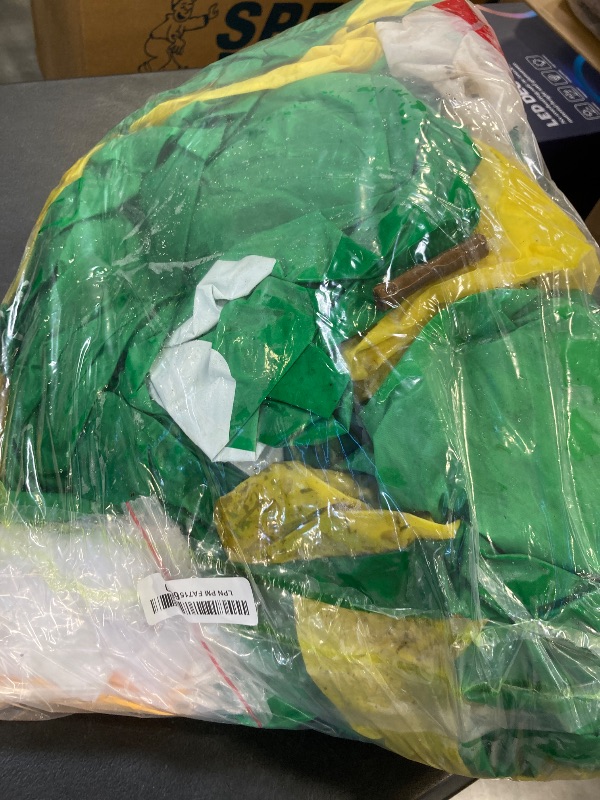 Photo 1 of 13FT Giant Dinosaur Christmas Inflatable Decorations, Built-in LED Lights, Strong Blower Huge Blow Up Yard Clearance Decor with Large Candy Cane Xmas Santa Hat Outdoor Indoor Holiday Party